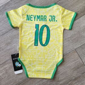 Bebe Baby Onesie Brasil NeymarJr#10